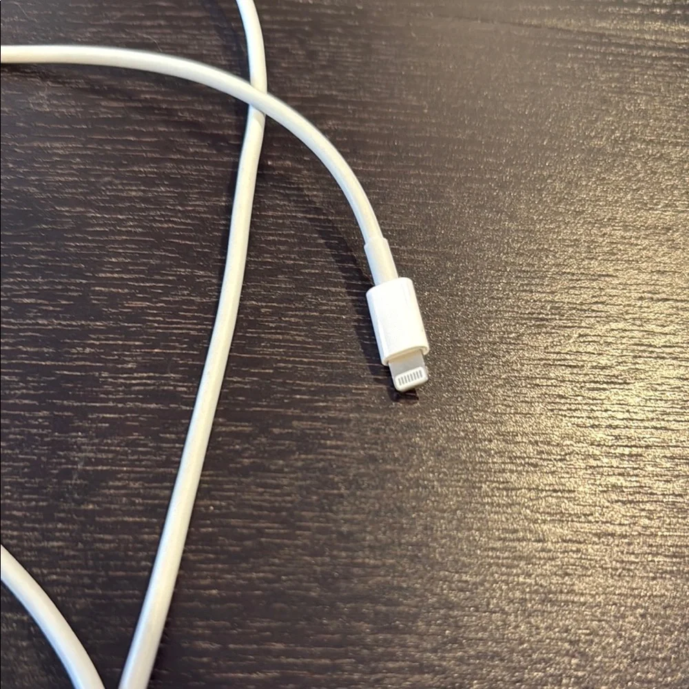 White USB-C to Lightning Cable